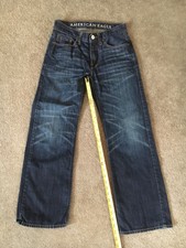 Men’s Boys AMERICAN EAGLE Jeans Size 26 Waist 28 Inseam 26x28 low rise boot