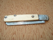 Ancien Couteau Pliant de Fabrication Artisanale