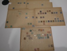 FRANCE LOT 58 TIMBRES OBLITERES TRES ANCIENS. BONNE COTE