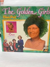 Golden Girls Rose Chia Pet Decorative Planter Joseph Enterprises NIB