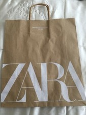 Papier Marron ZARA Sac 31x27x9cm utilisé