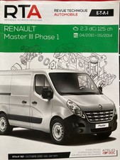 REVUE TECHNIQUE RENAULT MASTER III - 2.3 DCI 125 cv de 04/2010 à 06/2015