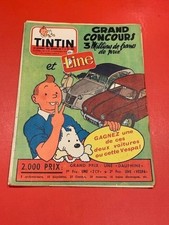JOURNAL TINTIN  - N° 419- 1ER NOVEMBRE 1956 - COUVERTURE HERGE 