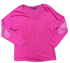 Idéal mi-saison pull fin Rose Vif Petit Bateau taille S/XS