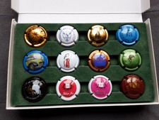 Lot De 12 Capsules De Champagne, Support Non Fourni