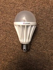 XLEDIA LED Light Bulb X125N A19 125W Equivalent, 2000 Lumen,Cool White, Open Box