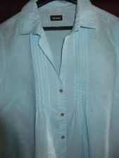 Liquette / Chemisier  long / Tunique  100% Lin  "OLD RIDEL " - Taille L