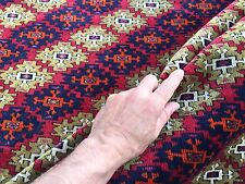 Fine Antique Turkmen Tapis Laine oriental fait à la main Tapis 245x162cm PERSIAN vintage