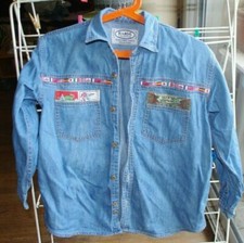  vetement CHEMISE JEANS  garcon 10 ans 