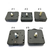 Mécanisme d'horloge mouvement filetage horloge de gare