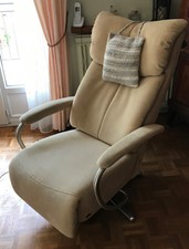 Fauteuil relax en cuir Himolla easywing 7317