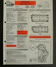 Fiche technique automobile TOYOTA RAV 4 GX - VX