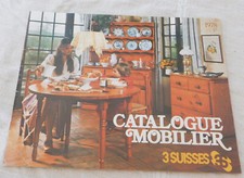 CATALOGUE MOBILIER 3 SUISSE publicité VINTAGE salon BUFFET living CUISINE meuble