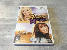 WII Hannah Montana Le Film Walt Disney NINTENDO PAL FR COMPLET
