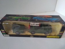 Mercury FIAT Campagnola militaire lance missiles avec remorque N+B 1/43