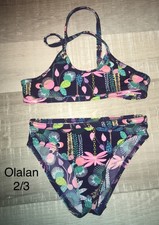 Olalan 2/3 Ans Fille : MAILLOT DE BAIN 2 PIECES TBE