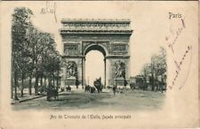 CPA PARIS EMBOSSED Arc de Triomphe de l'Etoile (924527)