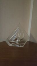 Bateau en cristal d'Arques. 