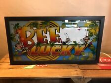 Bee Lucky Fruit Machine Verre DEL lightbox parfait pour homme caverne