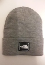 Bonnet THE NORTH FACE Logo Brodé Bonnet en coton, Gris, Neuf