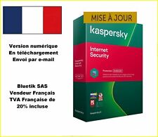 Mise à jour Kaspersky Internet Security Multidevice 2022 3App 1an par mail