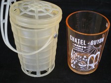 Curiste ! Panier ! Ancien ! Verre ! Chatel- Guyon !