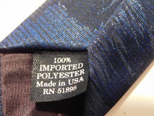 MENS RED BLACK AND GOLD SLIM STRIPED NECK TIE BY LAUREN RALPH LAUREN 