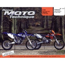 REVUE MOTO TECHNIQUE KTM ENDURO 250-300 et YAMAHA ENDURO WR 400 F 