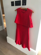 Alexander Mcqueen robe rouge, taille S