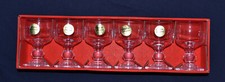Coffret de 6 verres à vin blanc Trocadero, Cristal d'Arques, état neuf, 6.5 cl
