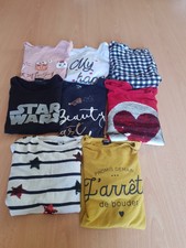 Lot de pulls fins fille taille 10 ans