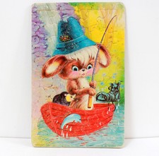 Puzzle vintage Le chien pêcheur Larsen 32 pièces