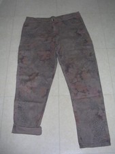 ??????Pantalon imprimé fleurs et léopard taille M neuf??????