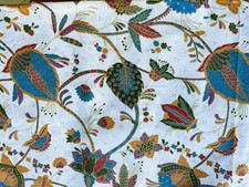 Jeté de lit canapé paisley cachemire neuf Bassetti Granfoulard dégriffé à finir