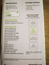 chargeur sans fil multi téléphone 