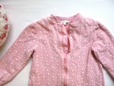 Pyjama grenouillère coton 4 / 5 ans Vert Baudet Rose Blanc étoiles