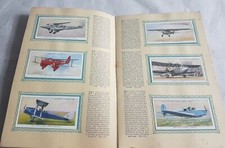 Beautiful Vintage Civil Aeroplanes Cigarette Card Album by John player & Sons