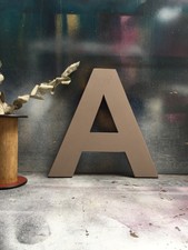 décoration lettre A  bois 30cm