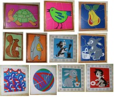 12 puzzles d'éveil enfant