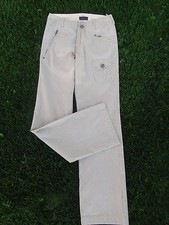 PANTALON FILLE ADO LEGER ETE MARQUE IKKS TAILLE 34 RAYE VETEMENT COMME NEUF 