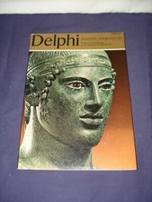 DELPHI BY MANOLIS ANDRONICOS 1981 SOFT COVER BOOK ANCIENT GREECE-COLOR PHOTOS