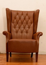 Chesterfield Style oreilles Fauteuil Marron Angleterre meubles culte vintage chic & Belle