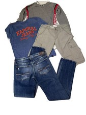 LOT GARCON 14.16 ANS JEAN JAPAN RAGS PULL KAPORAL ET TOP KAPORAL BERMUDA  DIESEL