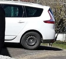 4 jantes tôle 5x114,3 + pneus hiver Michelin 205-60-R16