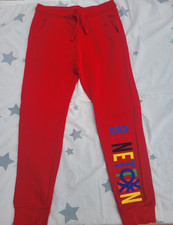 Benetton Pantalons de survêtement noir Taile Garçons: xl