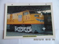 CARTE FICHE TRAIN ATTELAGE AUTOMATIQUE