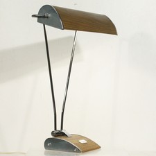 Lampe de bureau moderniste JUMO Art Déco dlg Eileen Gray France 1950s