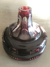 1 pièces ancienne rouge pour lustreries / luminaires