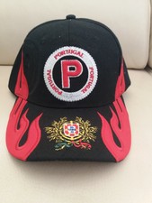 CASQUETTE PORTUGAL NOIRE ET ROUGE 