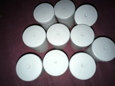 10 boites pellicules films argentique vides en plastique pour rangement